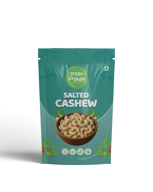 Salted Cashews 80g – front