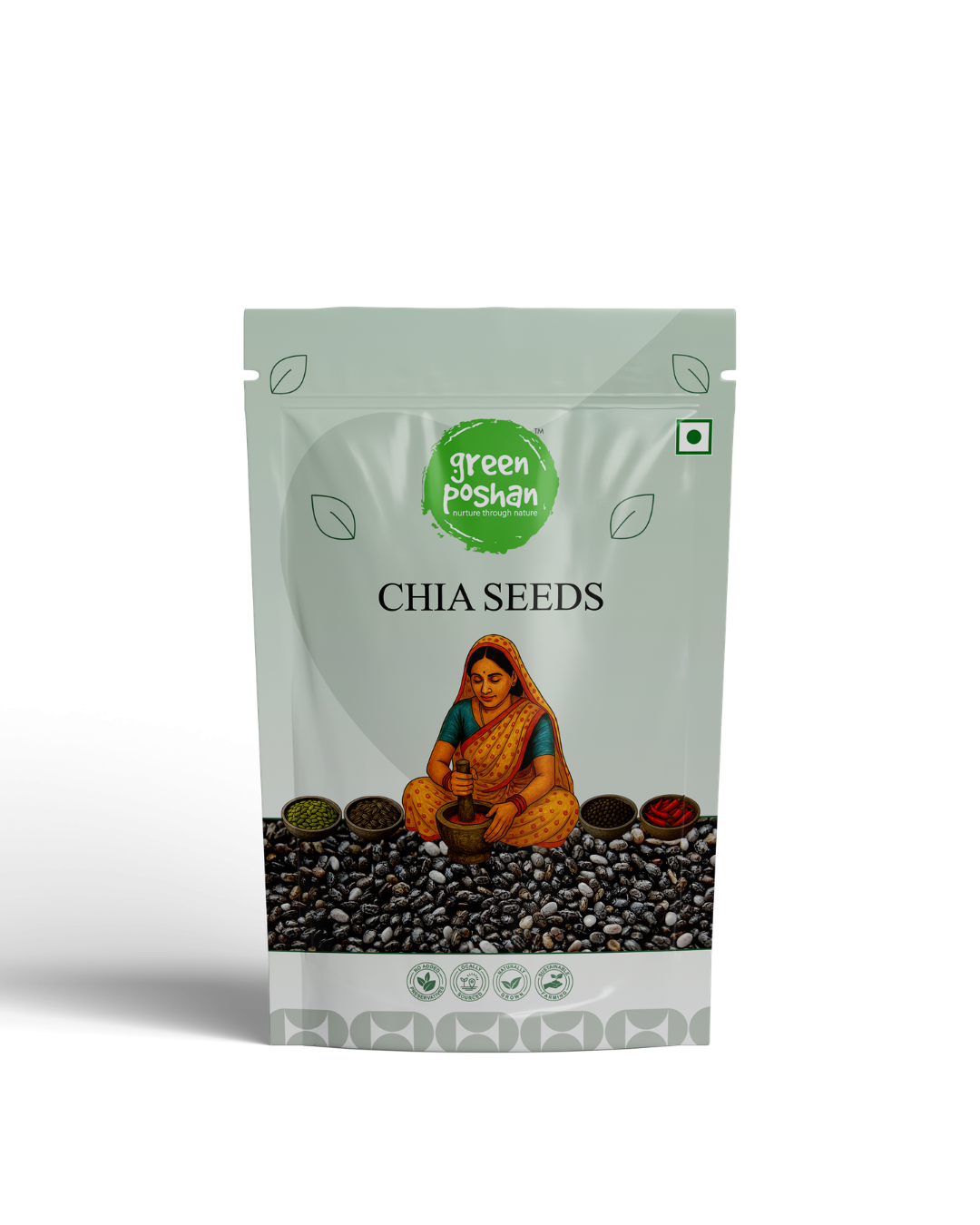 Chia Seeds 50g – front