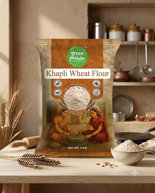 Khapli Wheat Atta 1kg