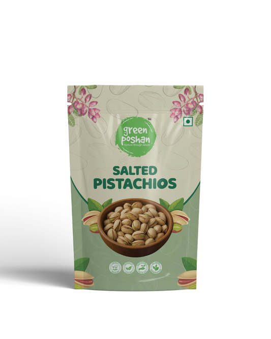 Salted Pistachios 80g – front