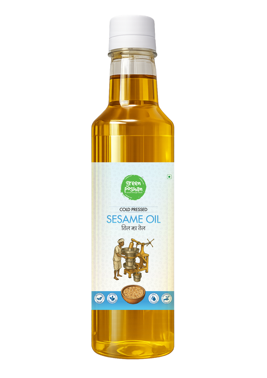 Cold-Pressed Sesame Oil 250ml – front